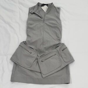 ZARA Gray Mini Dress